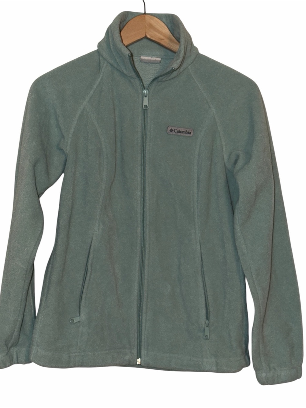 Columbia Benton Springs Fleece Jacket Women’s Small Sedona Sage Campus Wear